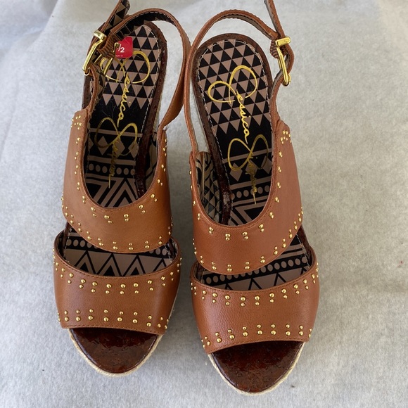 Jessica Simpson Platform/Wedge Shoes Size 7 ½ B NWT - Picture 3 of 7